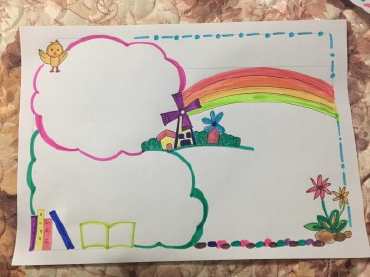 废旧物品贴画手抄报 手抄报简单又好看