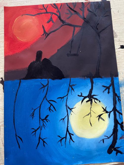 其它 蓝天蓝素描班 写美篇本节课为兴趣画《水粉画》 兴趣是孩子最好