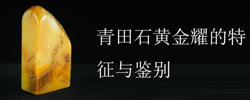 青田石黄金耀的特征与鉴别