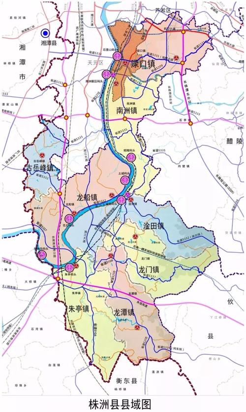 省政府批复株洲县总体规划!
