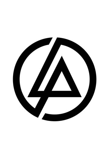 林肯公园标志 反光 车贴 个性 汽车贴纸 linkin park 标志 车身贴