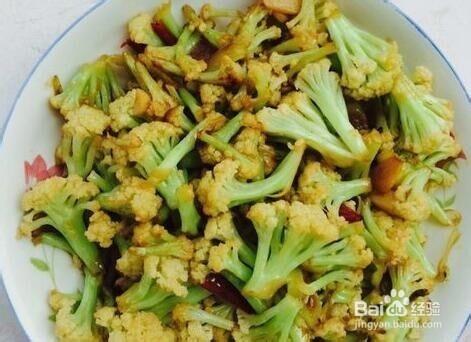 怎样炒有机菜花