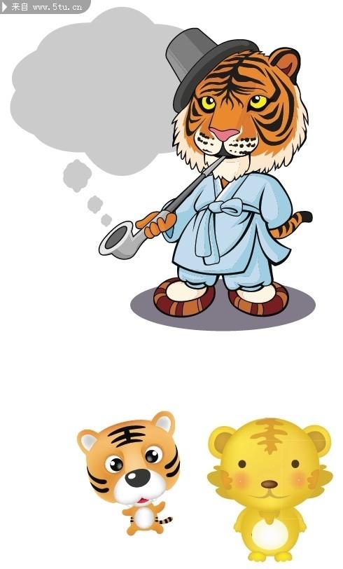 图片介绍当前图片:卡通虎图片,主题为卡通老虎,可用作虎年图片,可爱