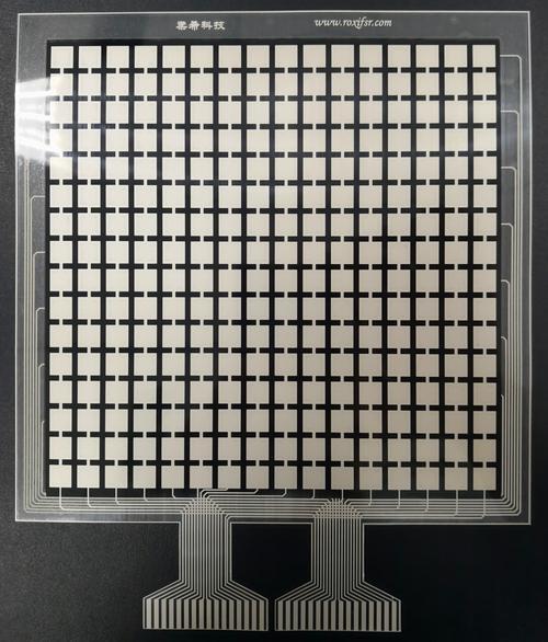 rxm1616m整列分布式柔性薄膜压力传感器fsr柔希科技传感器