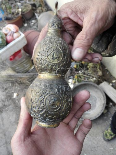 大明宣德铜葫芦帮忙看一下