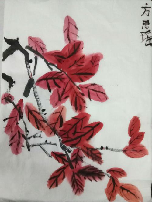 大墨堂书画教育]12月28日国画课点评