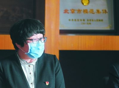地坛医院护理部主任张志云.