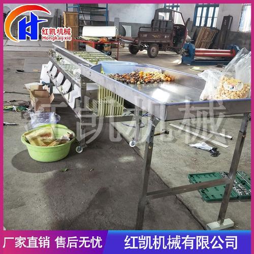 厂家热销轨道式果蔬分选机圣女果选果机不伤果大小可调