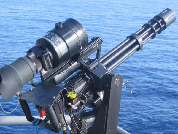 终极死神:加特林m134重机枪 百米内击穿任何装甲