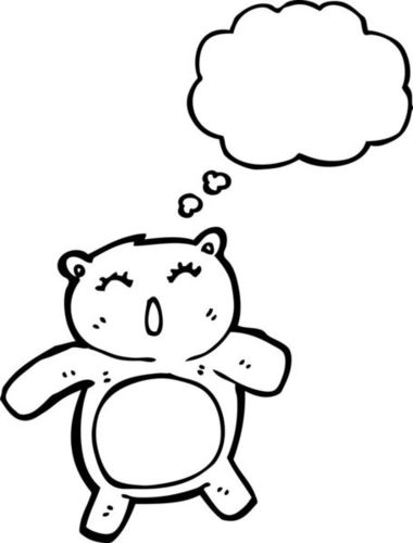 思考主题的简笔画