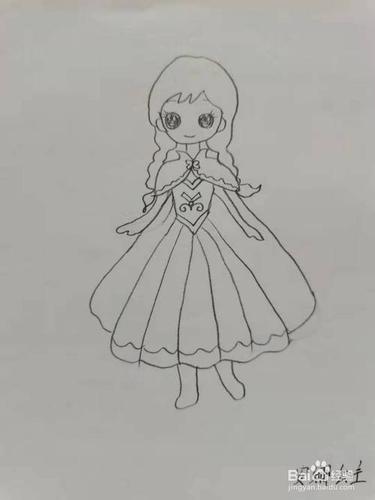 安娜公主怎么画