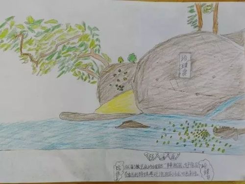 这一组充满童趣的画作,画出了珍珠泉最迷人的秋天