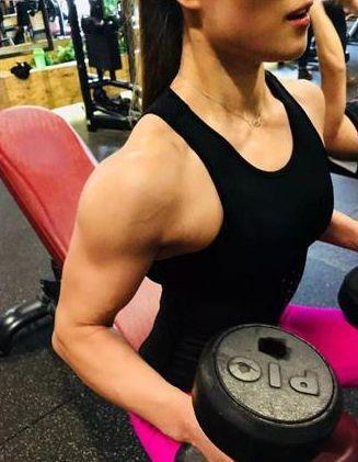 中国最美拳击手黄飞儿汗做的女人