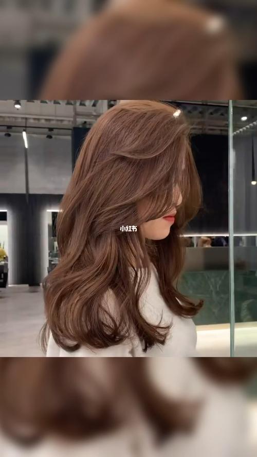 秋冬新款甜美慵懒风气垫蓬松烫发_发型_烫发_圆脸_法式卷_发色_方脸