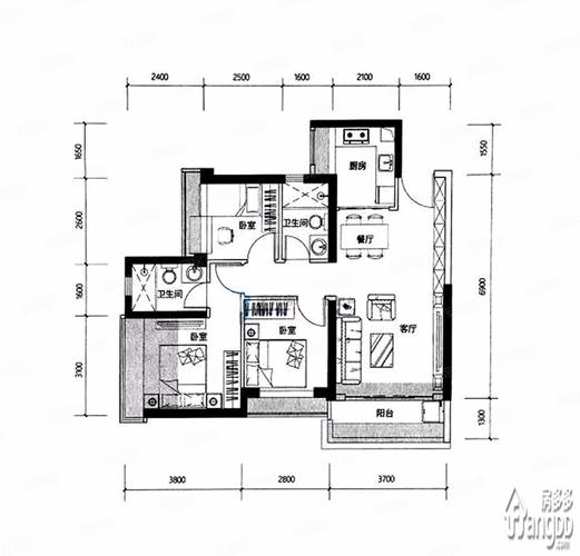 星河天地户型图