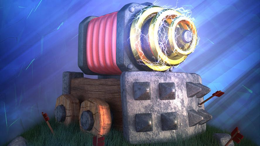 皇室战争:电磁炮卡组玩法攻略,老牌传奇卡,才是铸就最强组合!