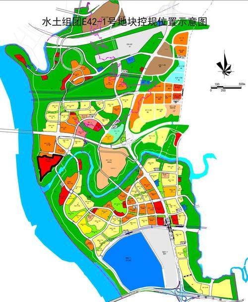 (片区控规示意图图片来源:重庆市公共资源信息网)