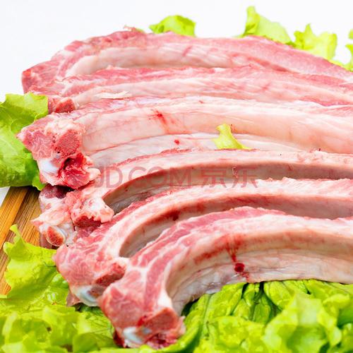 新鲜猪肋排肋排生猪排骨猪小排肋排条猪前排排骨肉肋排小排猪排骨 美