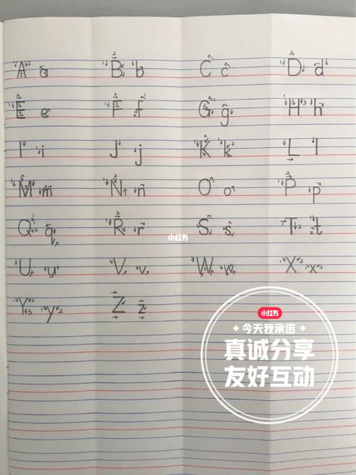 26个字母棍棒体