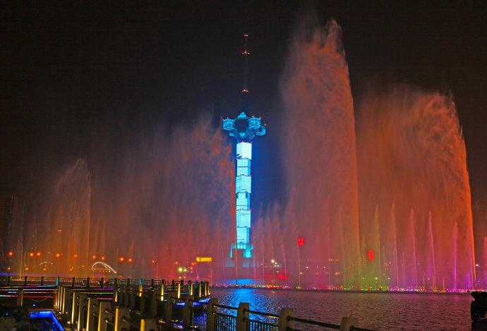 盐城聚龙湖公园高清组图