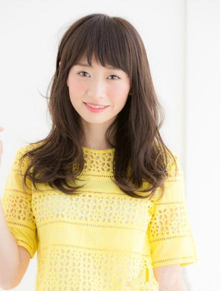 最新长发发型图片女3