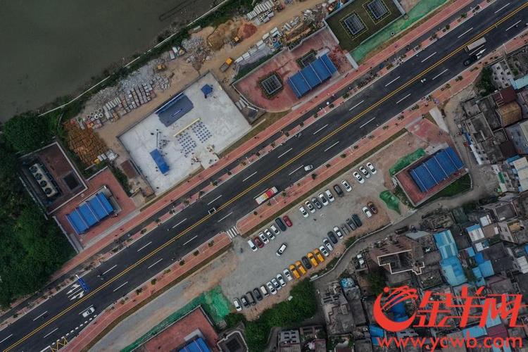 沥滘涌-南洲路段建成通车,广州海珠环岛路进度条已到