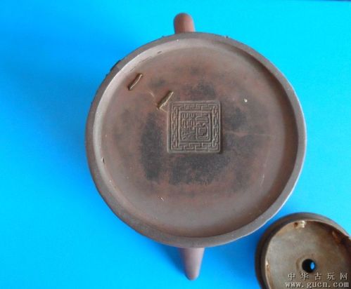 清代嘉庆袁昌林制二泉铭刻紫砂壶