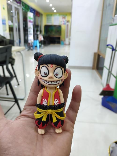 软陶作品哪吒