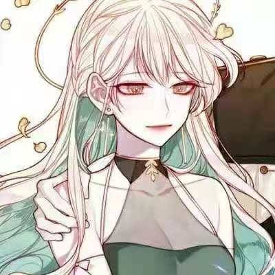 情头动漫一男一女高冷二次元高冷系cp头像一对