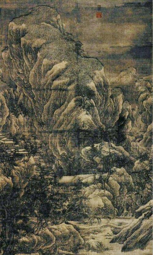 北宋山水画大师范宽传世名画欣赏