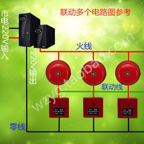 ups电源 ac220v 联动 验厂应急电池 备用电源 后备电源 消防警铃稳压