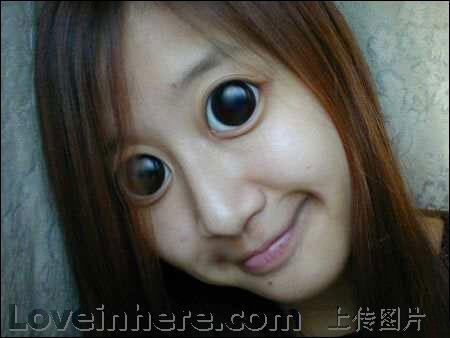 > 大眼睛美女图(不看不知道,一看吓一跳)
