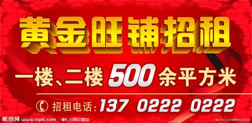 旺铺招租图片