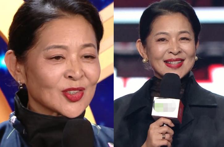 62岁倪萍近照瘦出新高度下巴溜尖裤腿空荡荡