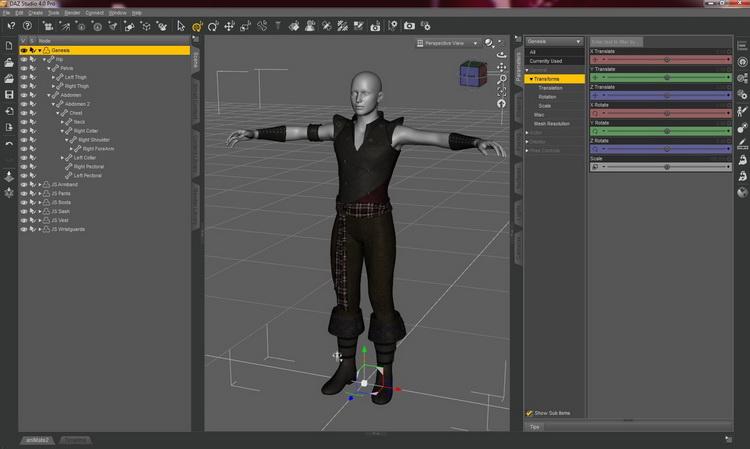 三维动画制作软件 daz studio 4.15.0.30 专业破解版