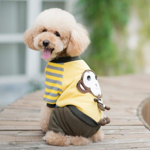 狗狗衣服 幼犬小狗宠物四脚衣加厚秋冬装