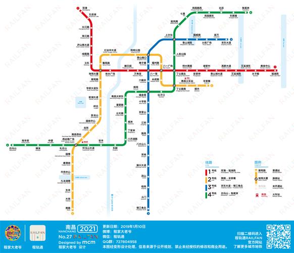 南昌轨道交通规划示意图