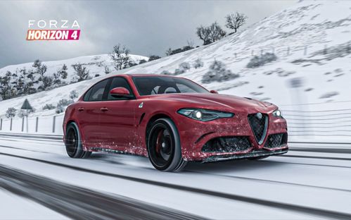 地平线4阿尔法罗密欧giulia409kmh极速调校性能血统的传承