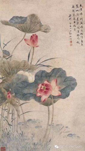 邹一桂画作