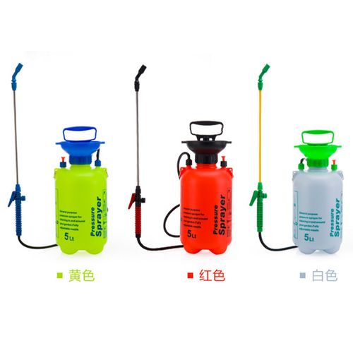 购客园艺工具小型喷雾器农用手动加厚 五升5l8l消毒压力喷壶浇花喷