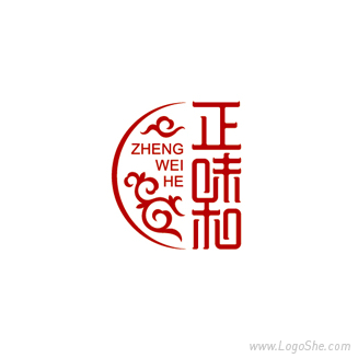 正味和餐饮logo设计
