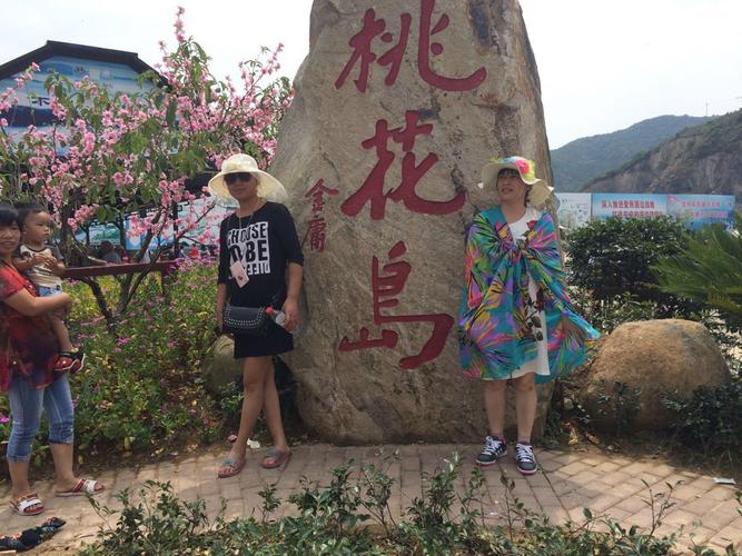 桃花岛风景区旅游景点攻略图