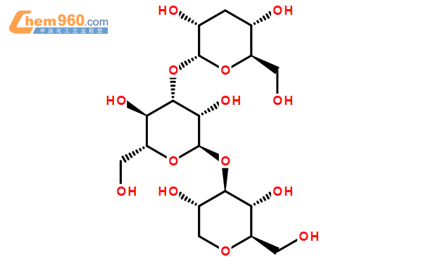 β-1,3-葡聚糖结构式图片|9051-97-2结构式图片