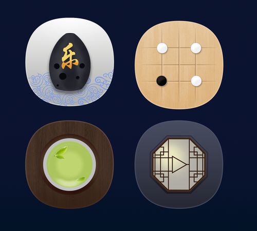        中国风图标