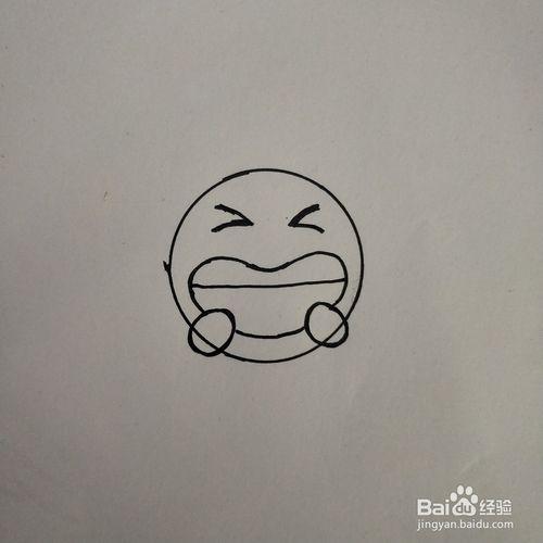 如何画常用的表情简笔画?