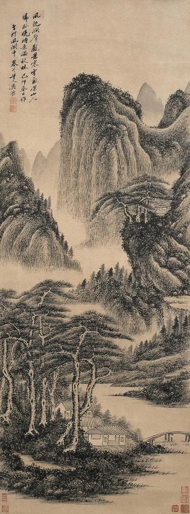 清代画家吴历绘画作品欣赏