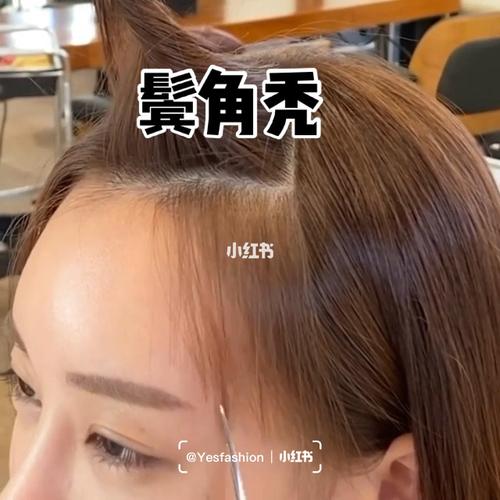 适合:16615秃鬓角,额头高我觉得没有刘海是不行的,韩式刘海发型