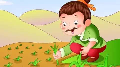 寓言故事拔苗助长手抄报 伊索寓言手抄报