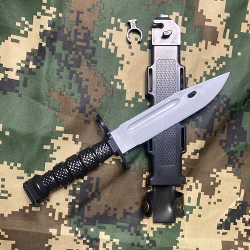 95橡胶软刀刺刀95训练军刀训练夺刀擒拿武术表演部队道具