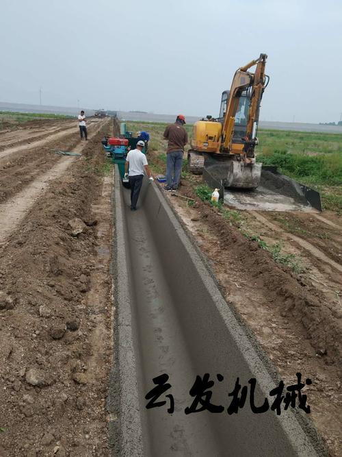 高标准农田改造水渠机